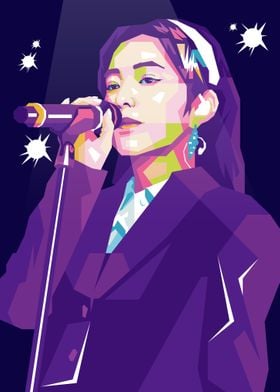 IRENE RED VELVET POP ART