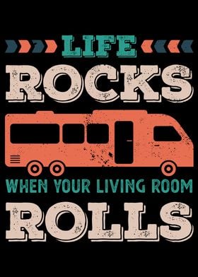 Motorhome Life Rocks Gift