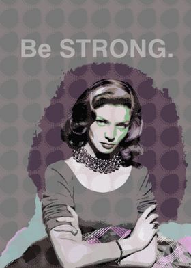 Lauren Bacall poster