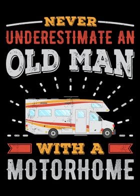 Old Man with Motorhome