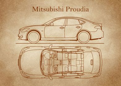 Mitsubishi Proudia  old 