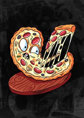 Comics pizza