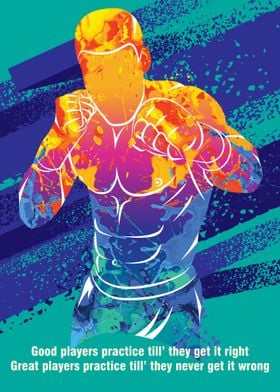 MMA Sport Poster