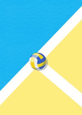 Volleyball vector 