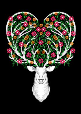 Blooming Deer II