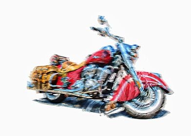 Indian Motorcycle Blur