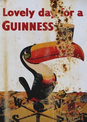 Guinness Destressed poster