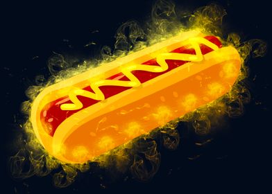 hotdog smoke