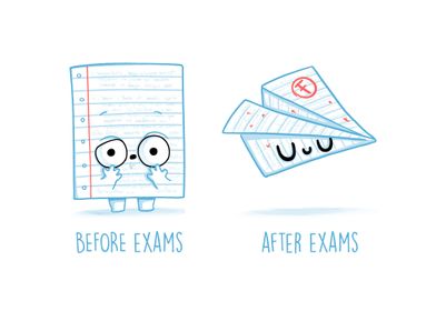 Before After Exams