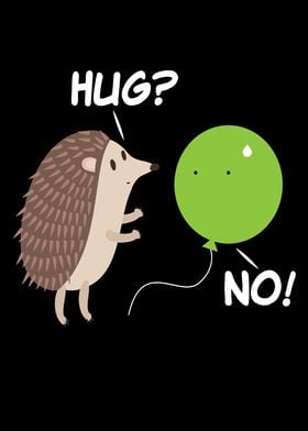 Hedgehog Balloon