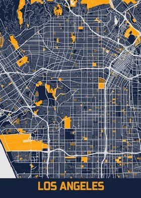 Los Angeles Bluefresh Map