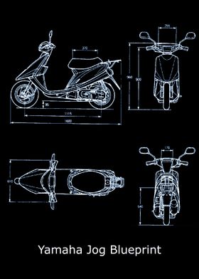 Yamaha Jog Blueprint 