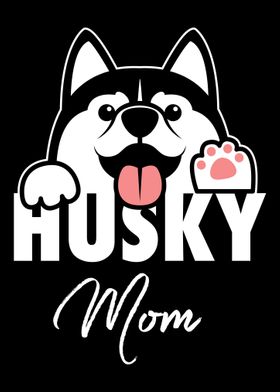 Husky Mom Husky Gift Dog P