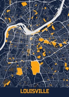 Louisville Bluefresh Map