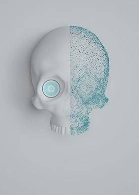 Particle Skull