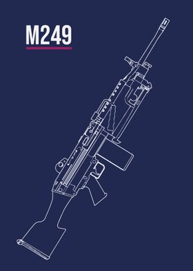 M249 blueprints