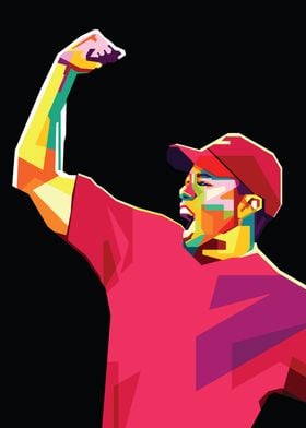 tiger woods popart