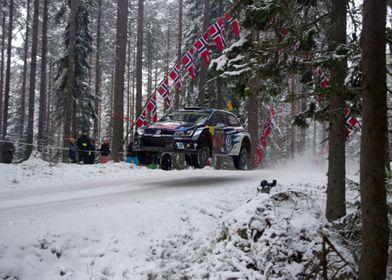 Ogier Jumping Rally Sweden