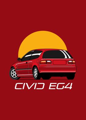 Civic EG4 JDM Style