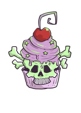 Pastel Goth Cupcake Meme