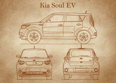 Kia Soul EV 2017 old 