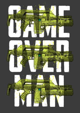 game over Poster for Sale by mrxene4