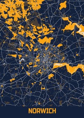 Norwich Bluefresh Map