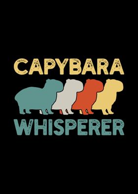 Capybara Rodent Vintage