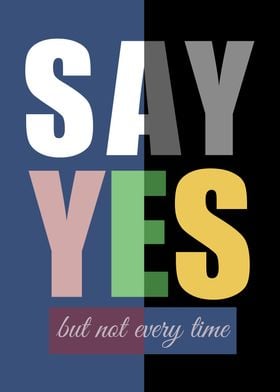 Say Yes