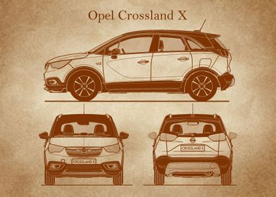 Opel Crossland X 2017  old