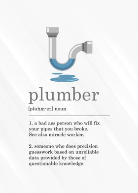 Funny Plumber Definition