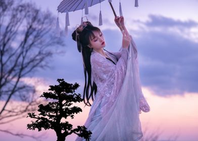Japanase Geisha Parasol