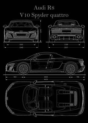 Audi R8 V10 Spyder quattro