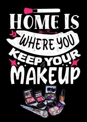 Where you keep your makeup