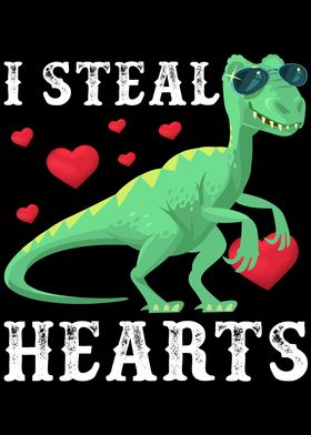 I Steal Hearts T Rex