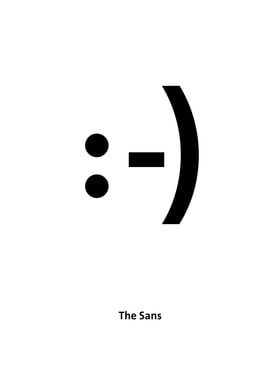 The Sans smiley