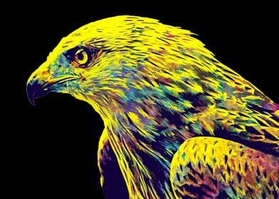 Eagle Pop Art Poster