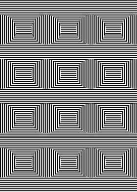 Optical illusion abstract