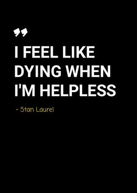 stan laurel quote