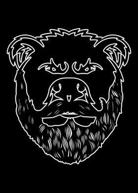 Bearded Bear Hipster