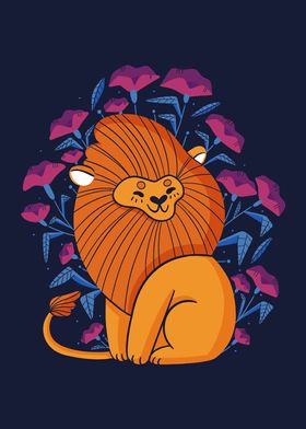 Flower Lion