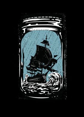 Sailing in a jar
