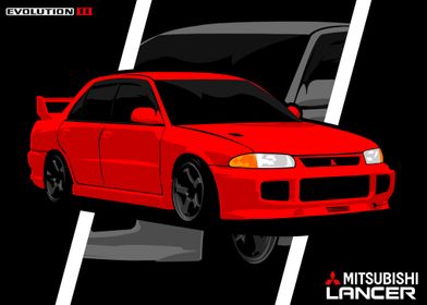 Lancer Evo III JDM