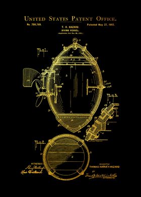 17 Diving Submarine Paten