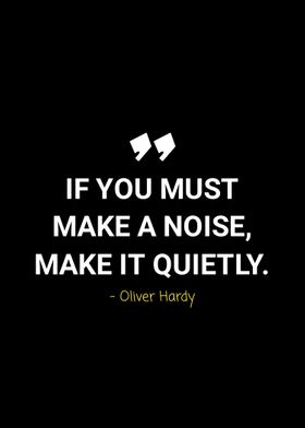 oliver hardy quote