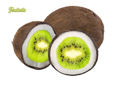 Coconut with Kiwi