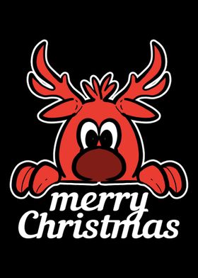 Reindeer Plaid Christmas F