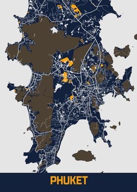 Phuket Bluefresh Map