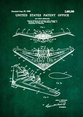 16 Northrop All Wing Airp