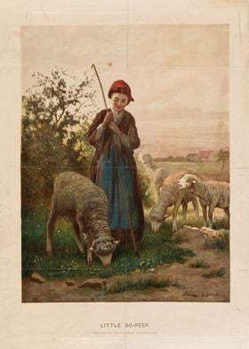 Little Bo Peep 1867